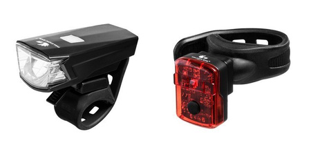 Zestaw lamp rowerowych DUO BLAZE Falcon Eye FBS0111